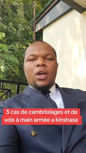 Insécurité grandissante à Kinshasa La ville de Kinshasa fait face à une insécurité croissante, qui inquiète de plus en plus ses habitants. Les cas de vols à main armée, cambriolages, agressions... se multiplient dans plusieurs communes, créant un climat de peur. Le ministre de l’Intérieur est appelé à redoubler d’efforts pour renforcer la sécurité. #rdcongo🇨🇩 #kinshasa🇨🇩 #creatorsearchinsights #shabani @Présidence RDC @Félix tshisekedi président #danielbumba