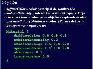 Materiales con VRML | | UPV