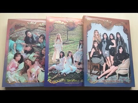 ♡Unboxing GFRIEND 여자친구 2nd Studio Album Time For Us (Daytime, Daybreak & Midnight Ver.)♡