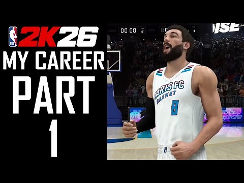NBA 2K26 - MyCareer - Gameplay Walkthrough - Part 1 - "High School, D1, Europe, NBA Draft"