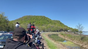 1.2M views · 19K reactions | A beautiful day for mainline steam along the Mississippi River! Canadian Pacific No. 2816 “The Empress” and the CPKC Final Spike Steam Tour are currently eastbound for Chicago after visiting the Twin Cities. The train will overnight in Portage, Wis., before finishing its trek to the Windy City by way of Milwaukee, tomorrow. - Lucas | Trains Magazine | Facebook