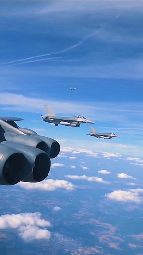 Bomber Task Force Mission over Europe