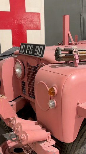 If you take a look around our stores, you can't help but notice this Land Rover Series IIA 109. This iconic vehicle earned the nickname the 'Pink Panther' (or 'Pinkies') because of its distinctive pink paint job. Designed and adapted for use by the SAS in desert warfare, the light pink colour provided excellent camouflage in the sandy desert landscape, especially during low-light conditions. Harking back to their roots in the deserts of North Africa during World War II, the SAS used these specia