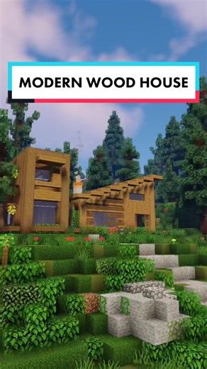 #minecraft simple #modern house! I’m uploading on YouTube a full tutorial with interior! #minecraftbuilding #buildingwithalex #minecrafttutorial #germanminecraft #minecraftbuilds #fyp #minecrafttips