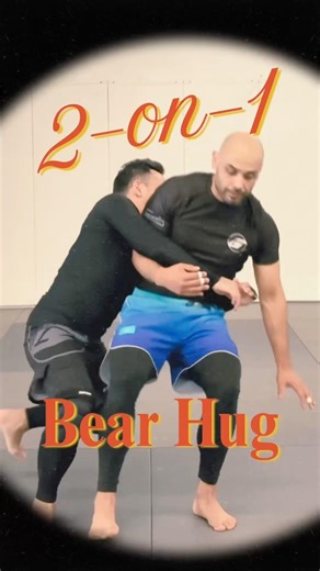 2-on-1 Takedowns: The Bear Hug #bjj #jiujitsu #2on1 #bearhug #takedown #grappler