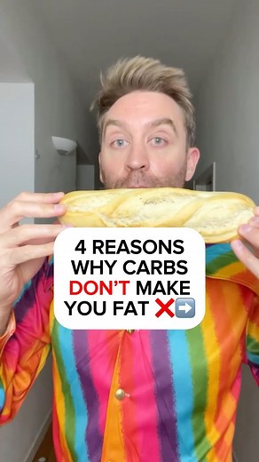 363K views · 6.5K reactions | 4 reasons why carbs don’t make us fat:⁣...