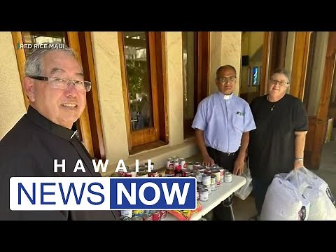 Untouched by flames, a historic Lahaina church emerges as a symbol of hope
