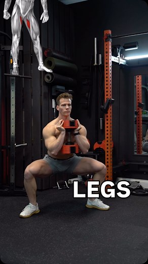 Michael Ꭰean | Online Coach on Instagram: "Build strong, well-shaped legs 🔥 These dumbbell moves are simple, effective, and can be done from anywhere . Hit every muscle group (glutes, quads, adductors, hamstrings) with purpose. Slow down, control each rep, and focus on feeling the muscle work. 👉 Follow for more #squat #homeworkout #gym #legs #glutes #quads #healthyliving"