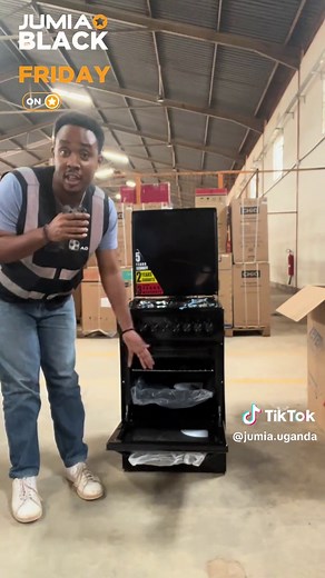 50x50 Blue Flame Standing Gas Cooker on Jumia Black Friday
