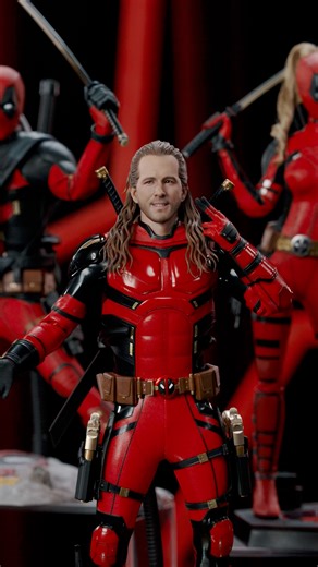 16K views · 315 reactions | No need to break the fourth wall here! The Nicepool, Ladypool, and Deadpool Sixth Scale Figures were on display during the Hot Toys Showcase! Hot Toys #MarvelStudios #DeadpoolAndWolverine #Nicepool #LadyPool #Deadpool | Sideshow Collectibles | Facebook