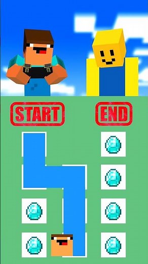 Roblox Noob vs Minecraft Noob - Who Will Win? 🤔️