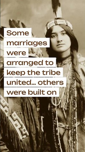Native American Love and Marriage in the Old West. #americainhistory#snippetsofhistory#nativetribes