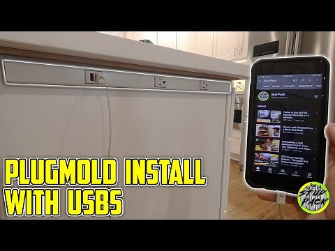 How To Install a Plugmold (Wiremold) for Low Profile Power