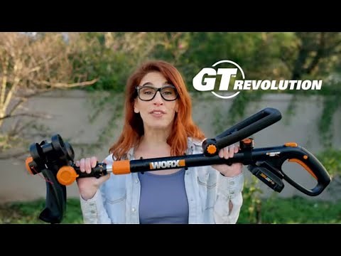 Get a Perfect Lawn with the 3-in-1 Trimmer, Edger & Mower | Worx GT Revolution