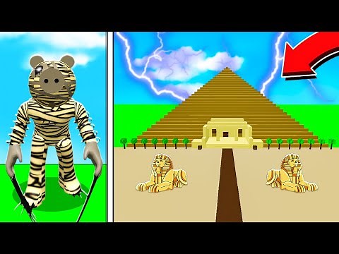 ROBLOX PIGGY KAMOSI'S PYRAMID MAP! (Piggy Build Mode)