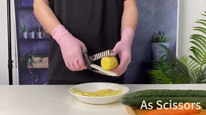 Kitchen Scissors,Salad Cutter,Sharp Kitchen Shears with Smart Cutting Board and 2 Knives Set,Upgraded Flat Knife and Wavy Knife,Heavy Duty Scissors for Food,Potato,Carrot,Fruit,Meat,Veggie Slicer