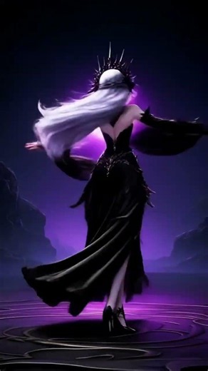Anime Dark Fantasy Queen 4K Live Wallpaper - Phone Background #livewallpaper #4k