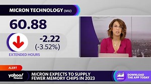 Micron to scale back production of memory chips in 2023