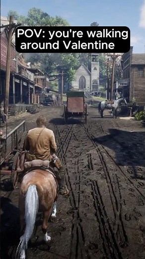 Walking around Valentine I RDR2
