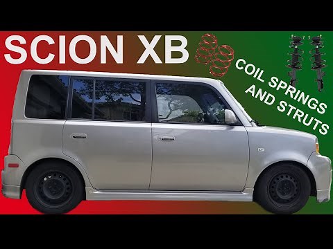 Scion XB (2004 - 2007) front and rear coil spring replacement