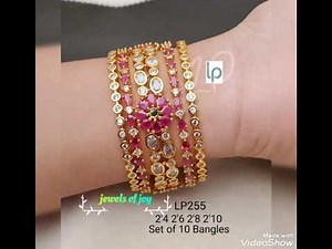 Bangles latest designs. 35 different design patterns. don't miss