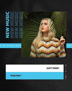 Katy Perry has us all feeling "Electric" with her inspiring new song! ⚡ Have you heard it yet? Listen now on Amazon Music: https://amzn.to/3ymkVmq | Amazon Music