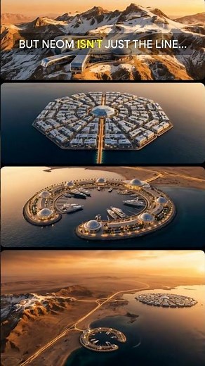 The $500 Billion NEOM Project — Saudi Arabia’s New Futuristic City 🌆🇸🇦