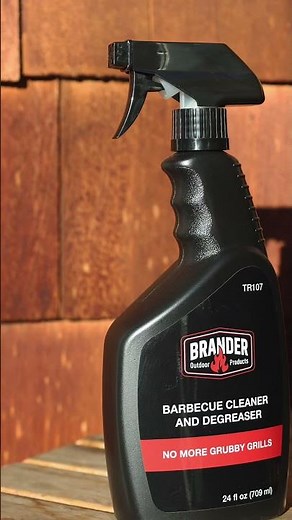 Back in Black. Back to spotless 🖤🎸 | Brander Barbecue Cleaner & Degreaser