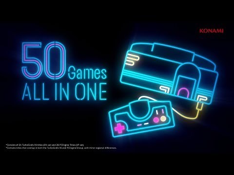 TurboGrafx-16 mini Lineup Trailer