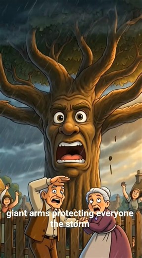 The Brave Giant Tree | Emotional Cartoon Story 🌳