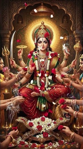 Navaarnava Vidhi Song 🙏 | Powerful Durga Devi Chant for Daily Prayer | Daily Bhajans #shorts