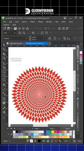 Part 53 tools in Corel Draw #coreldraw #shortvideo #begginers #graphicdesign