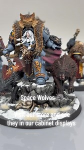 4.9K views · 193 reactions | Space Wolves now on display at our store. #gamesworkshop #citadelminiatures #warhammer #warhammerfantasy #warhammerageofsigmar #warhammer40000 #warhammer40k #horusheresy #middlehammer #oldhammer #themonstermerchants #forgeworld #wargaming #eavymetal #spacewolves #wolfpriest #arjacrockfist #logangrimnar #njalstormcaller | The Monster Merchants | Facebook