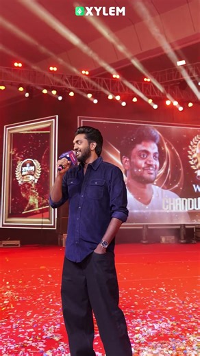 XYLEM AWARDS വേദിയിൽ നമ്മുടെ സ്വന്തം Chandu Salimkumar🔥| Xylem Class 9