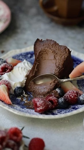 13K views · 420 reactions | Chocolate Basque Cheesecake By...