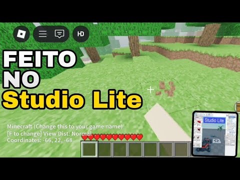 Minecraft uncopylocked para Studio Lite!!