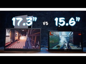 Portable 17.3" vs 15.6" monitor for next gen consoles
