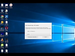 Wifi protected setup PBC method 100% work