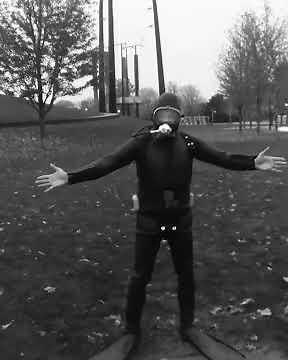 Vintage frogman from the 60s