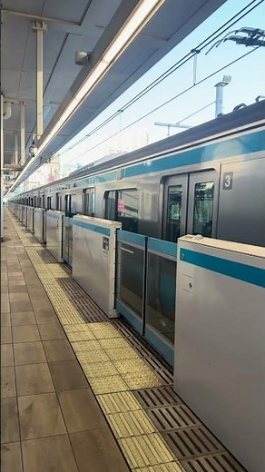 【高輪ゲートウェイ駅 ホーム映像】正月1/3の静かな東京｜床が美しすぎる近未来駅Takanawa Gateway Station Platform Tour |