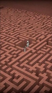 Can Moai Escape The Maze #shorts