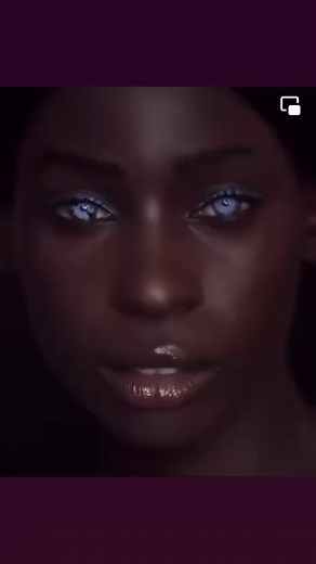 9.5K views · 298 reactions | She’s a model with dark skin and blue eyes. Her name is Jalicia Nightengale. Her dark complexion and blue eyes combine to produce one of the most beautiful faces in the world. #unique #melanin #bullied #beautiful #blue #eyes #complexion #dark #facebook #Instagram | Melanin Child | Facebook