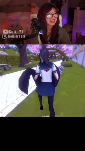 Playing Yandere Simulator for the first time #yanderesimulator #yanderesimulatorupdate #yanderechan