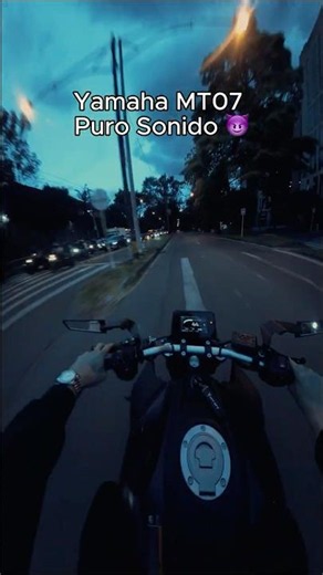 POV: Yamaha MT-07 2025 V4 | 4K | Puro sonido ⚡️🔊 #automobile #yamaha #gopro #yamahamt07 #bikelife