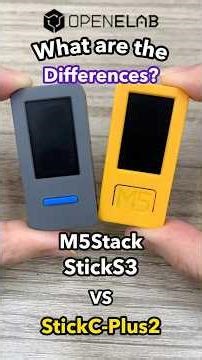 M5Stack StickS3 vs StickC Plus2: Which IoT Dev Kit Wins? #m5stack #StickS3 #comparison