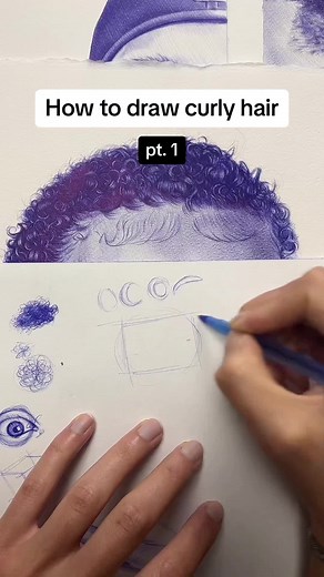 How to Draw Realistic Curly Hair: Step-by-Step Guide