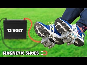We Made Spiderman Shoes Using 12 Volt Battery