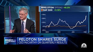 Watch Jim Cramer's full interview with Peloton CEO Barry McCarthy