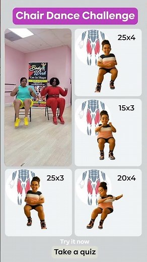 No floor moves. No pressure. Just fun & results ✨Chair dancing is our new favorite therapy