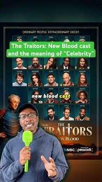 The Traitors: New Blood Cast is HERE! No celebrities? #thetraitorsus #thetraitorsnewblood #realitytv